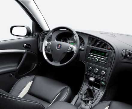 2006 Saab 9-5 interior