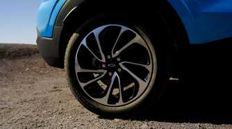 2027 Chevrolet Bolt LT wheel in Marina Blue Metallic