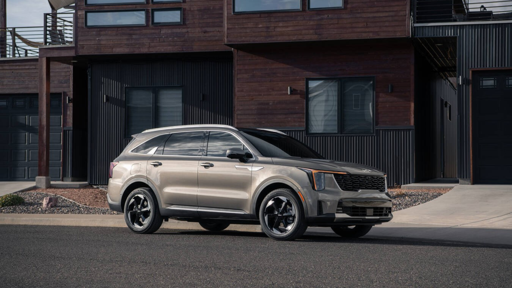 The Kia Sorento PHEV provides plug-in capability at a higher price point