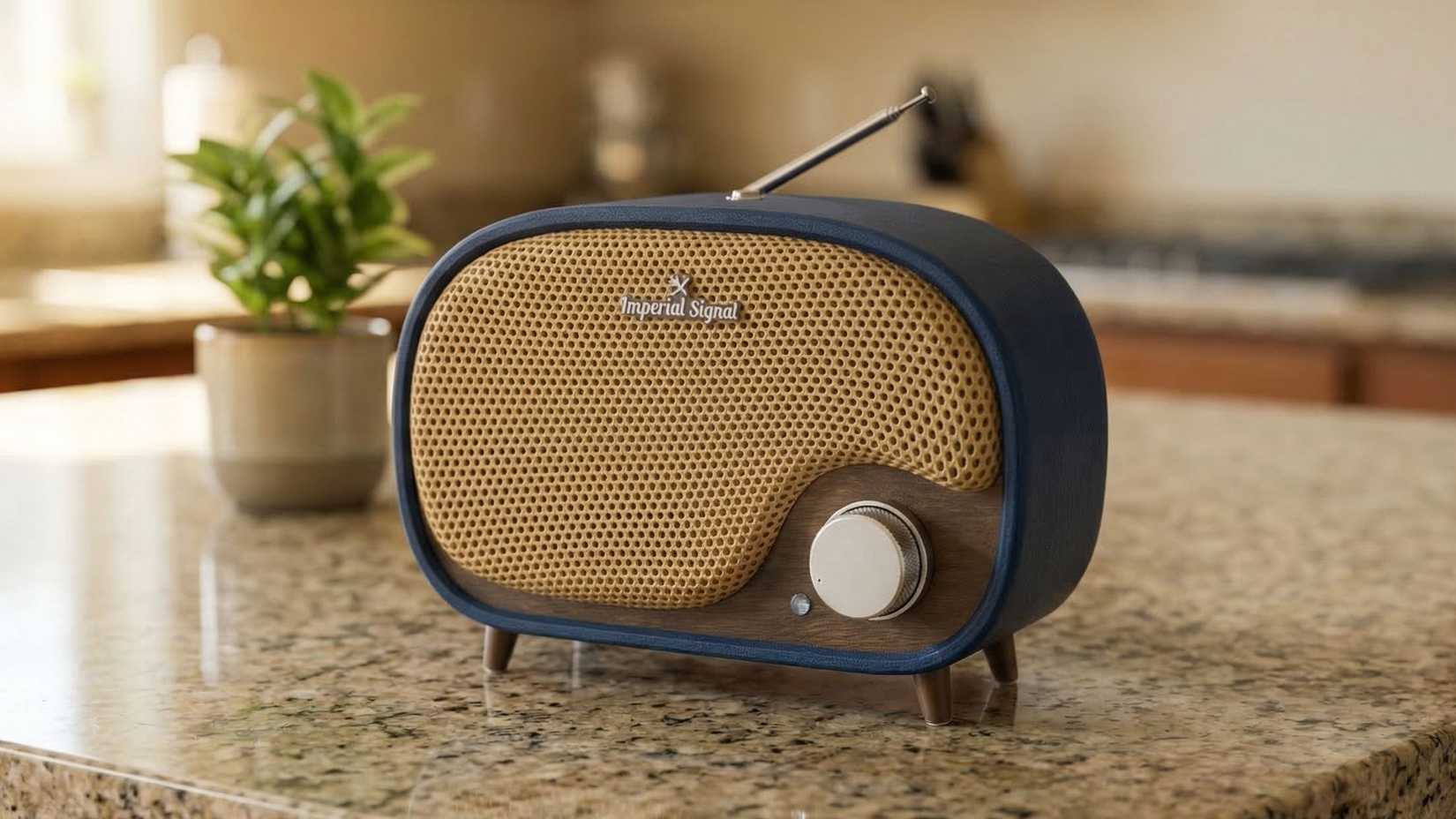 A 3D-printed local offline lo-fi radio media player by Zion Brock.