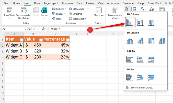Column Exceö 3 simple tricks I use to make Excel column charts actually useful