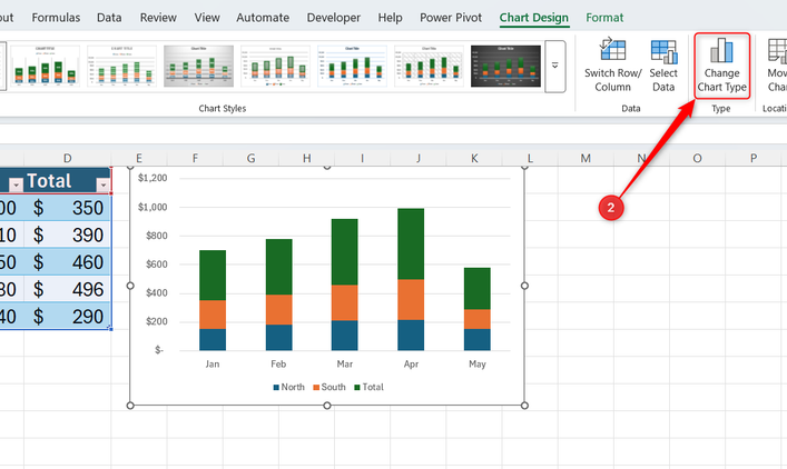 excel column chart with increase and decrease columns... 3 simple tricks I use to make Excel column charts actually useful