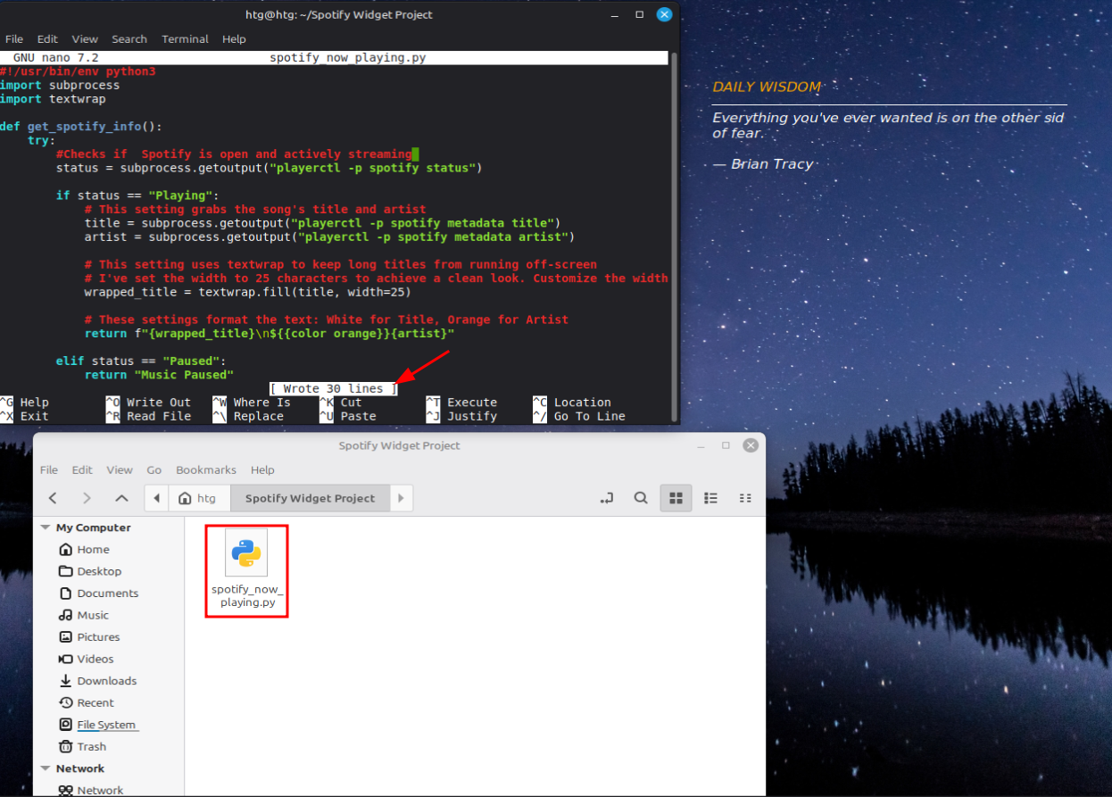 Fed up with the Spotify Linux app? This custom widget is the fix