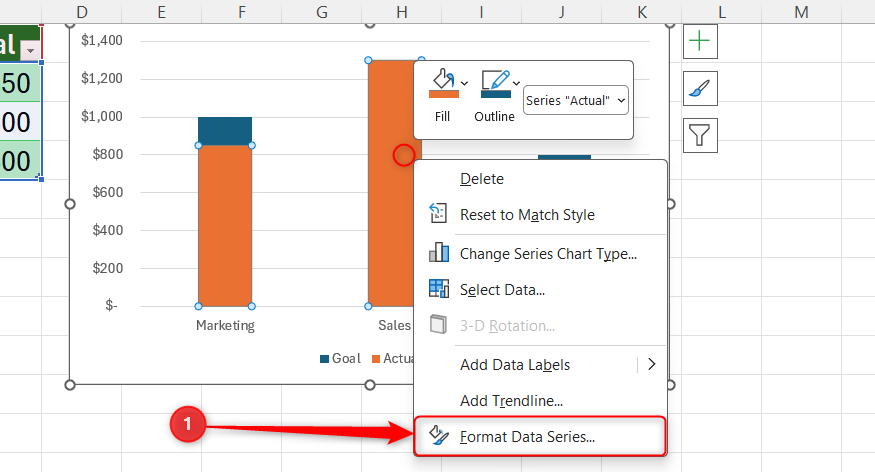 3 simple tricks I use to make Excel column charts actually useful