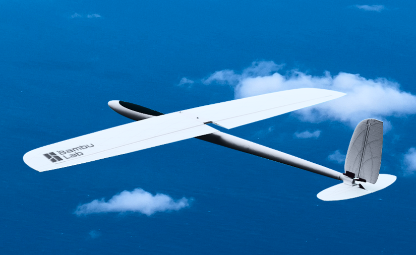 Bambu Lab PLA aero in a model aircraft.