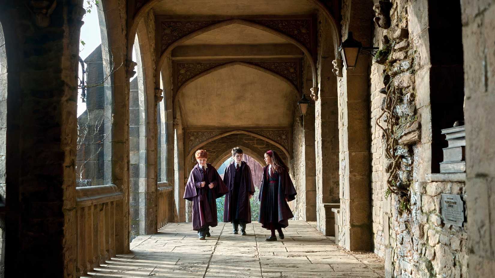 Alastair Stout, Dominic Mclaughlin and Arabella Stanton in Harry Potter.