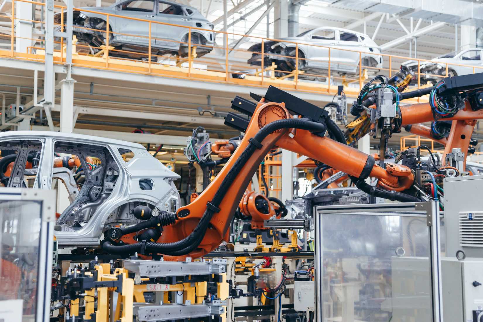 Auto manufacturing plant