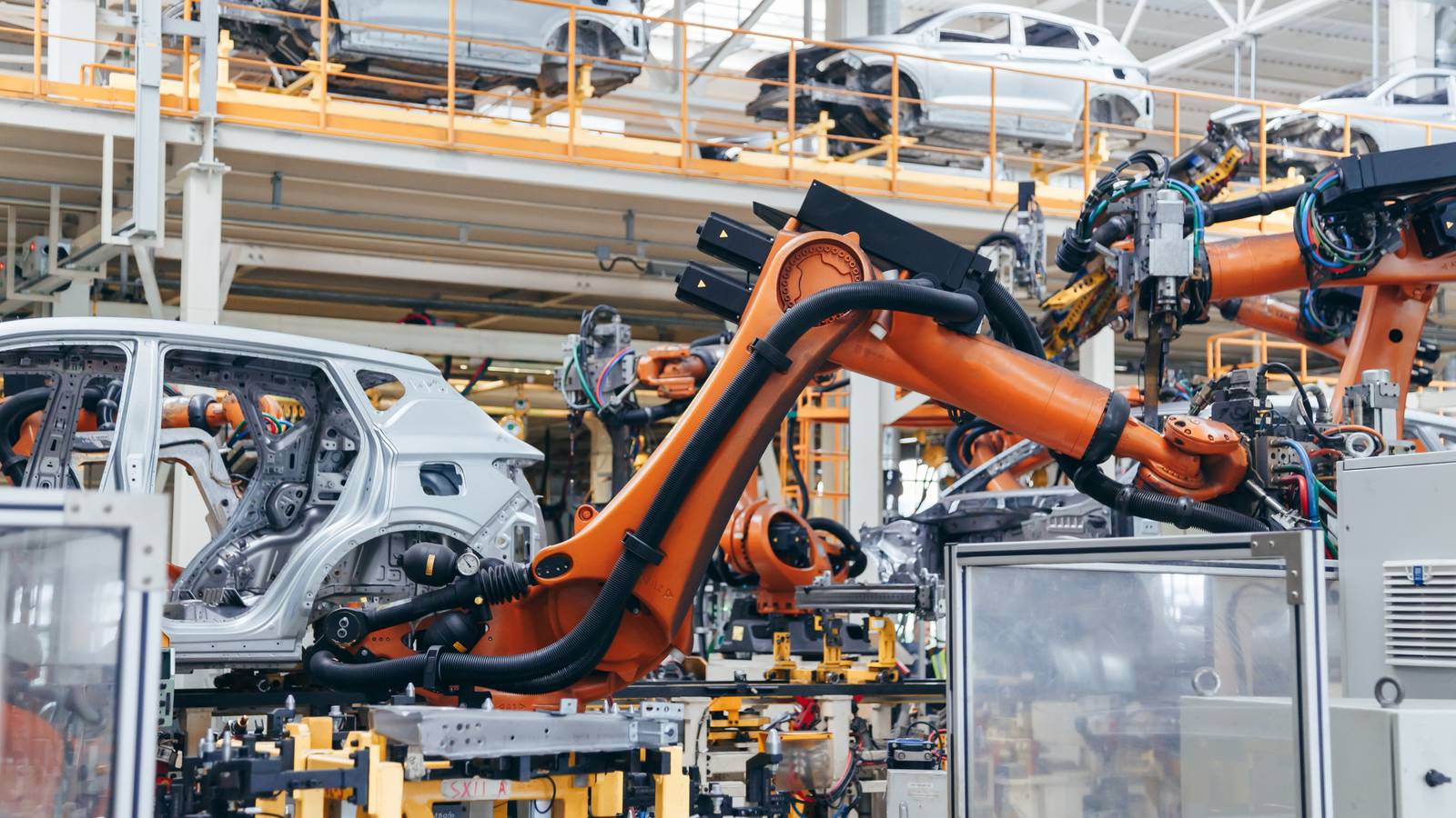 Auto manufacturing plant