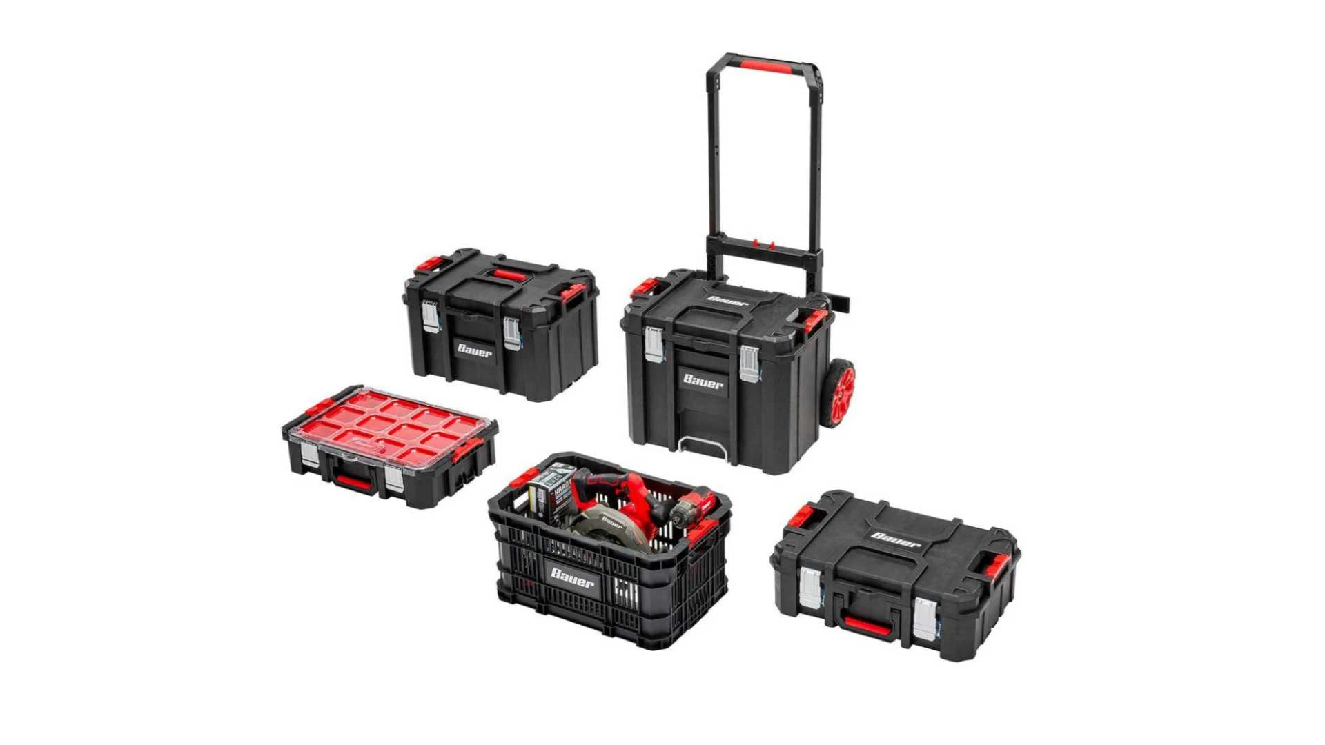 Baur Modular System Harbor Freight's new rolling toolbox will make you rethink Milwaukee ...