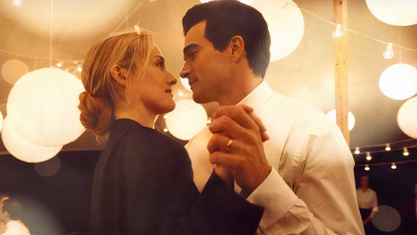 Carolyn and JFK Jr dance in Love Story.