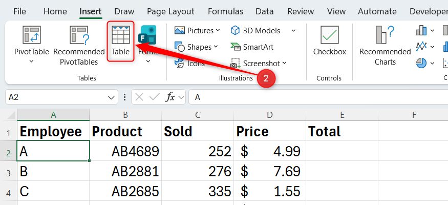 How to use structured references in Microsoft Excel