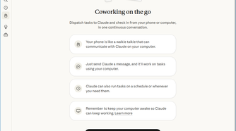 Claude Dispatch setup for sending tasks from phone to computer