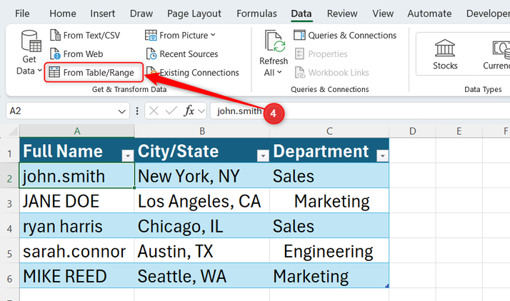 Power Query Ribbon Tab How to use Power Query in Microsoft Excel