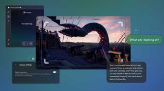 Various features found in Gaming Copilot.