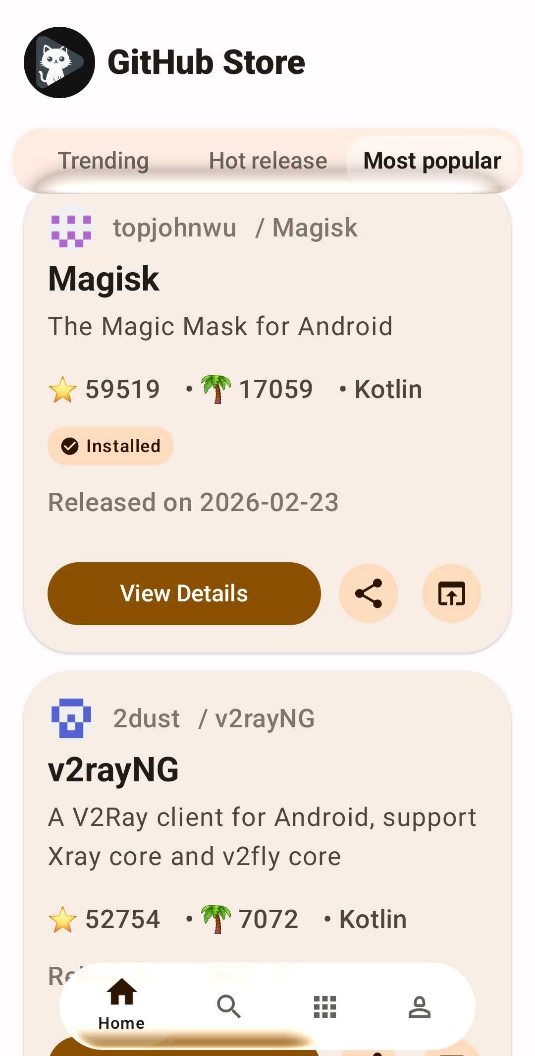 this app turns github into a store on android and... This open-source app turned GitHub into my favorite Android app store