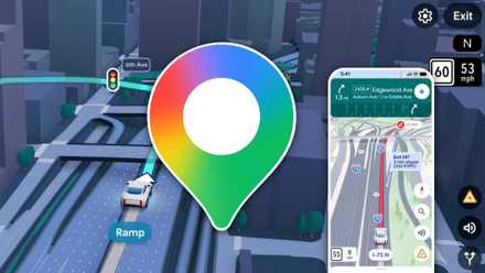 Google Maps navigation update