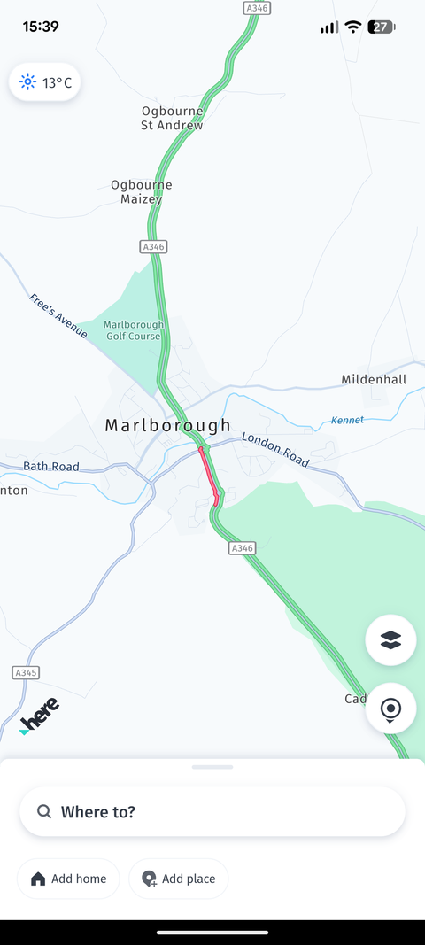 Автомобильная панель Android Auto на центральном дисплее