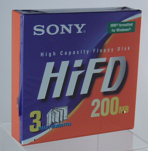 HiFD disk cover.