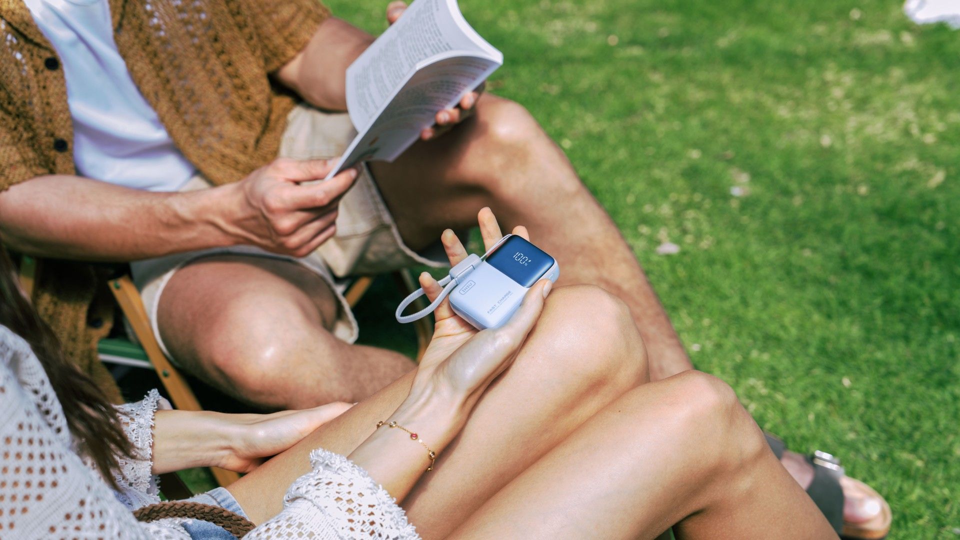 This 10,000mAh portable charger is powerful and ready for your next outing