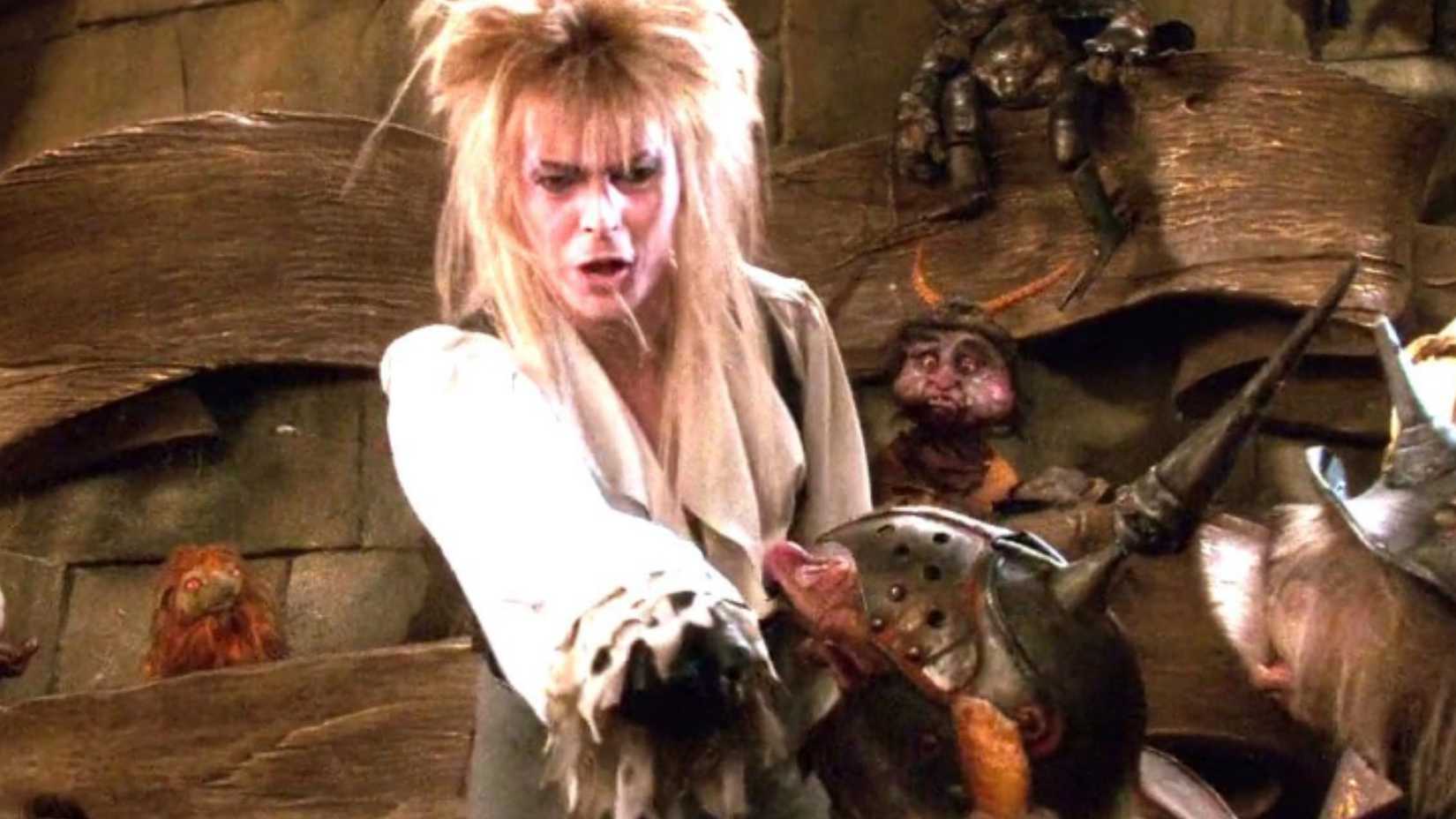 Jareth sings in Labyrinth.