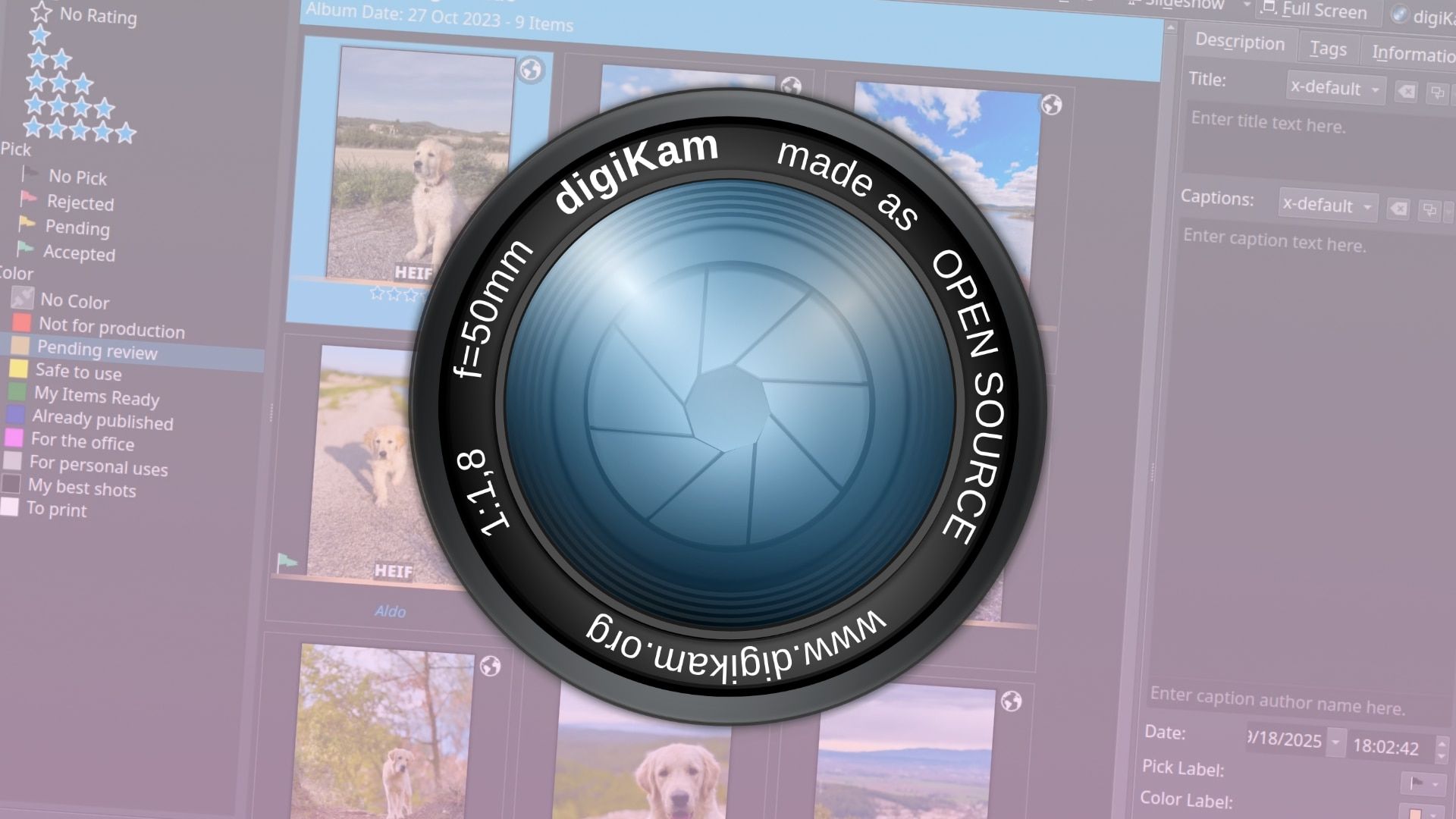 KDE digiKam
