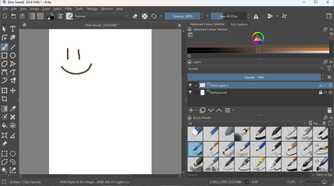 The primary Krita window.