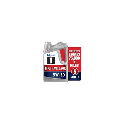 Mobil 1 High Mileage Full Synthetic Motor Oil