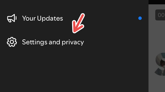 Navigating to Settings and Privacy on Spotify.