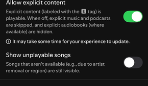 Disabling Canvas for Spotify.