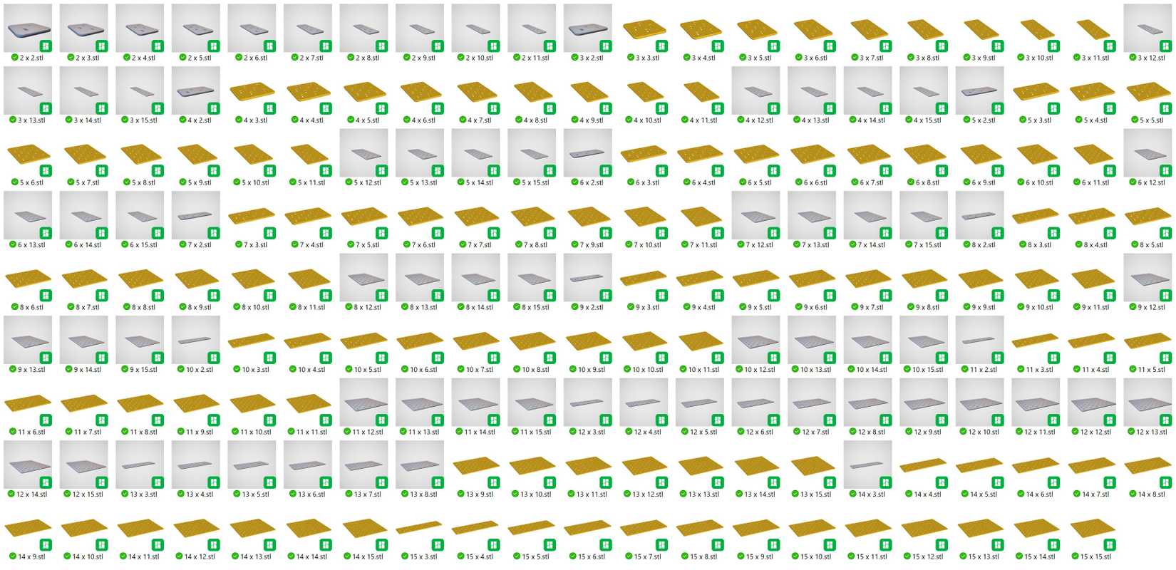 IKEA Skådis mounting plates by AU3D on MakerWorld.