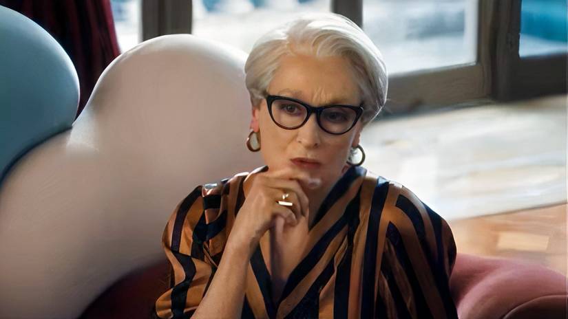 Meryl Streep in the trailer for The Devil Wears Prada 2