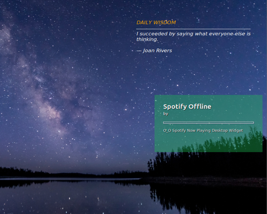 Fed up with the Spotify Linux app? This custom widget is the fix