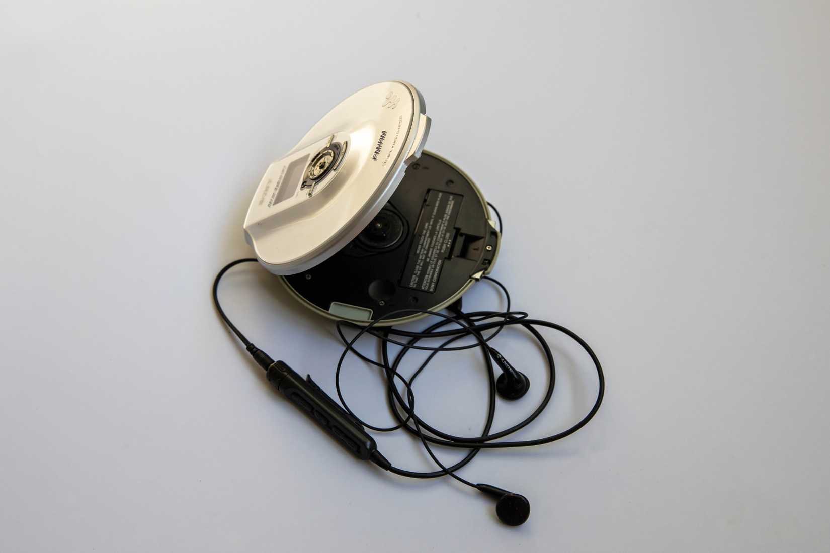 Sony CD Walkman with ATRAC3plus MP3 technology.