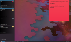 Switching KDE Activities profile to an client with separate TO Do List.