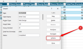 How to use the hidden Form tool in Excel for quick data entry