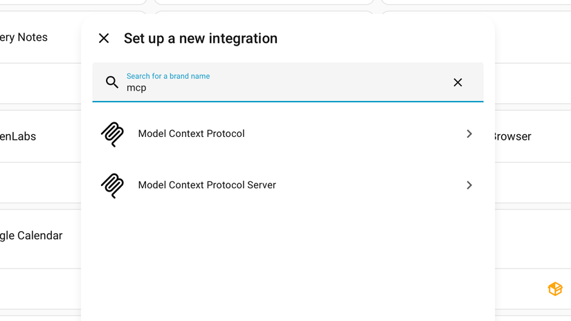 Official Model Context Protocol integration in Home Assistant.