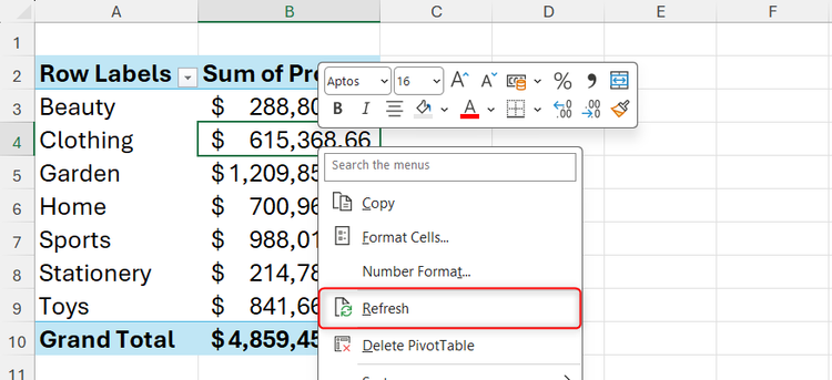 Refresh Pivottable Right Click Stop messing with your source data: 4 ways to build break-proof ...