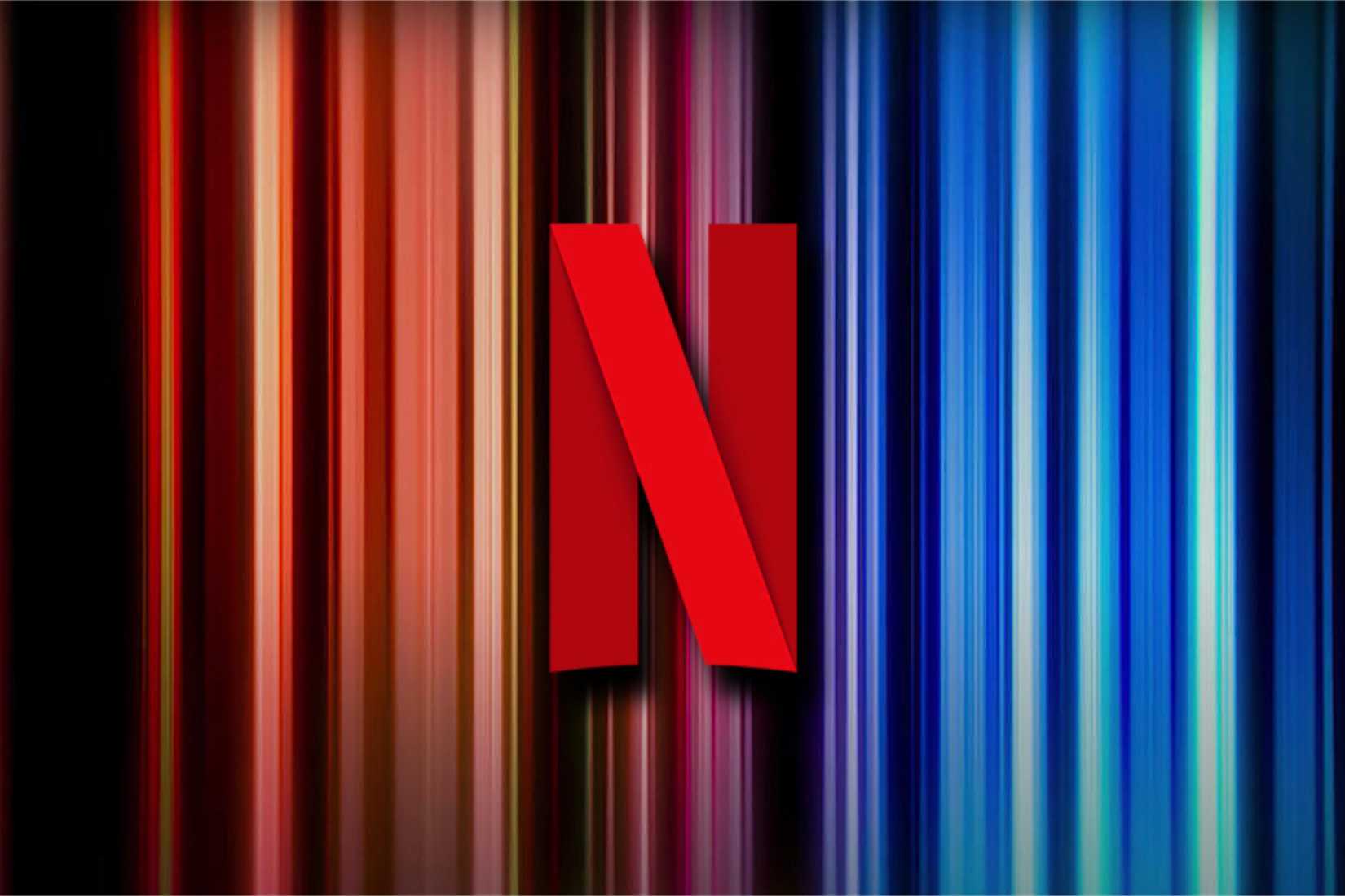 Animation of Netflix's logo.
