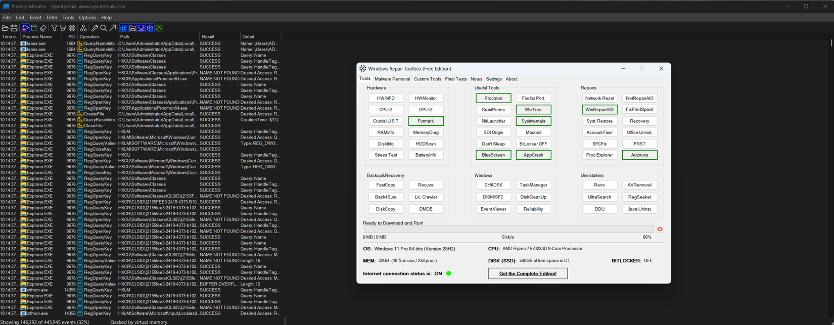 Tools Box Windows Struggling with PC errors? Use this free