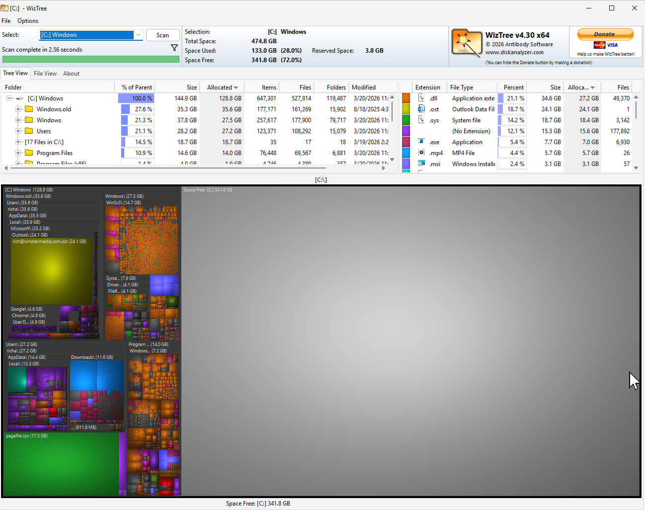 Your Windows storage is full of garbage—this free app shows you where ...