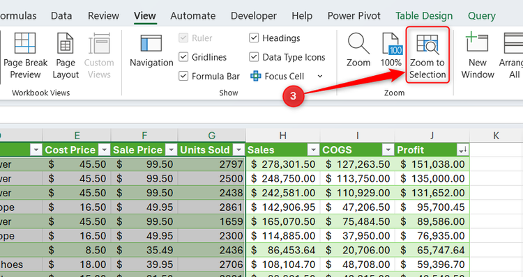 Excel Slideshow View Forget the zoom slider: Use this 2-second Excel trick to see exactly ...