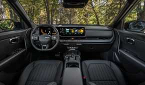 Interior shot of the 2027 Kia Seltos