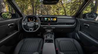 Interior shot of the 2027 Kia Seltos