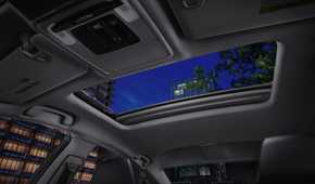 Shot of the sunroof in a 2023 Honda Accord Touring