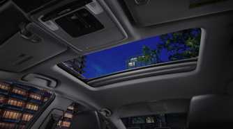 Shot of the sunroof in a 2023 Honda Accord Touring