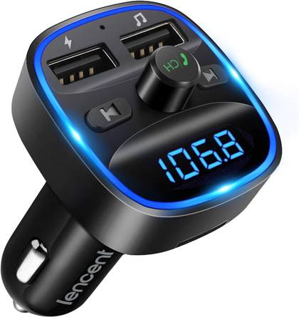 LENCENT Bluetooth Car Transmitter.