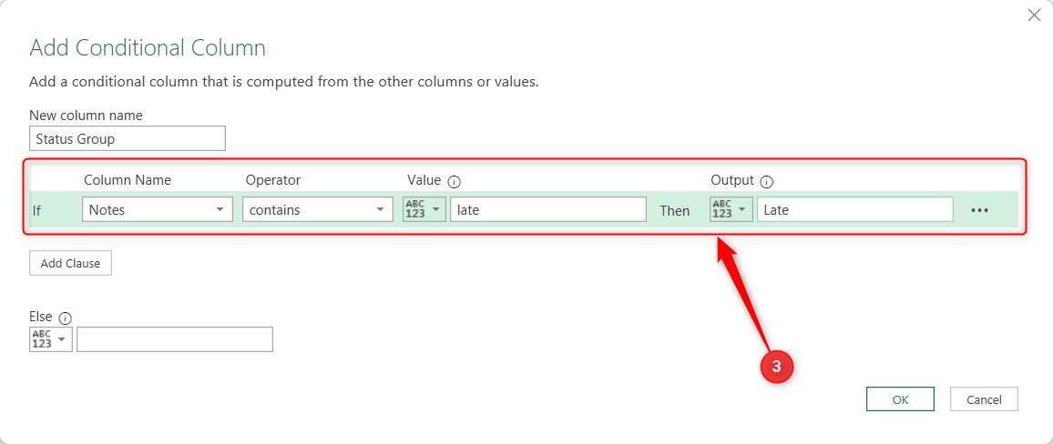How to use Conditional Columns in Excel Power Query