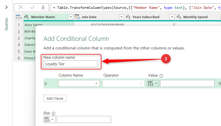 Conditional Column In Power Query How to use Conditional Columns in Excel Power Query
