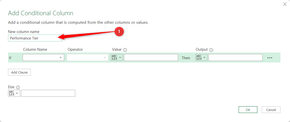 How to use Conditional Columns in Excel Power Query