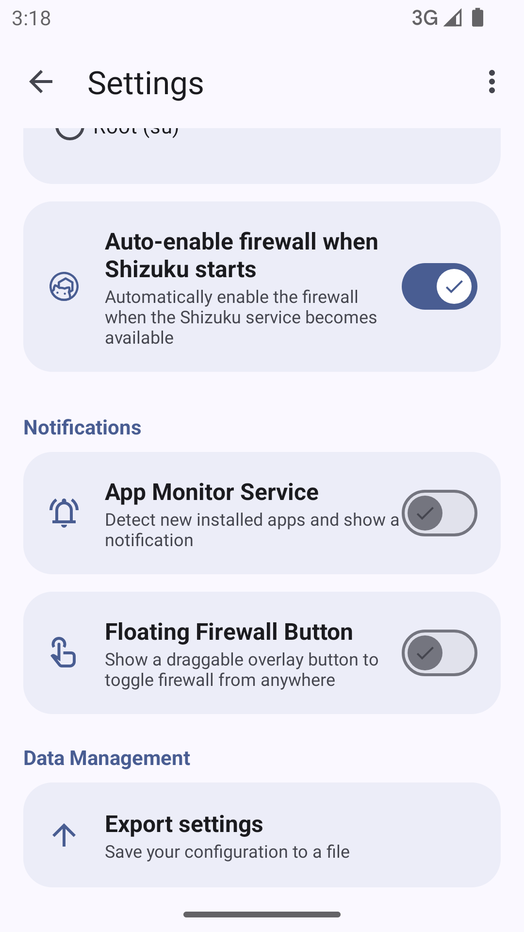 I finally found a way to firewall Android apps without a VPN tunnel